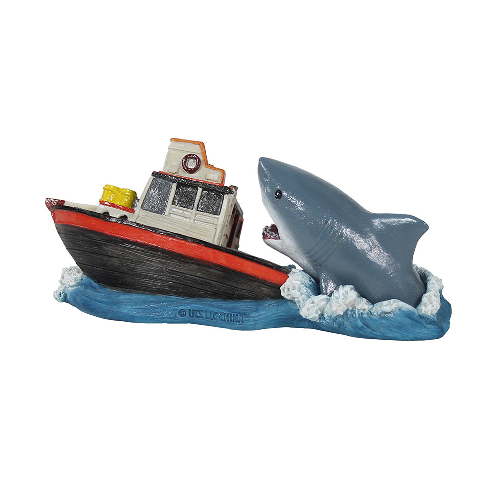 Penn-Plax Jaws Boat Attack Ornament