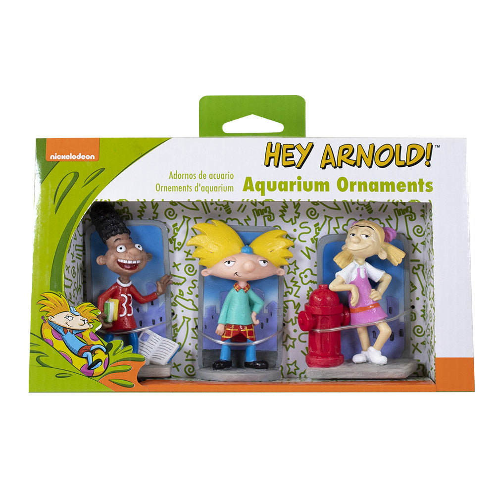 Penn-Plax Hey Arnold 3 Piece Set Ornament