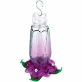 More Birds - Purple Floral Hummingbird Feeder