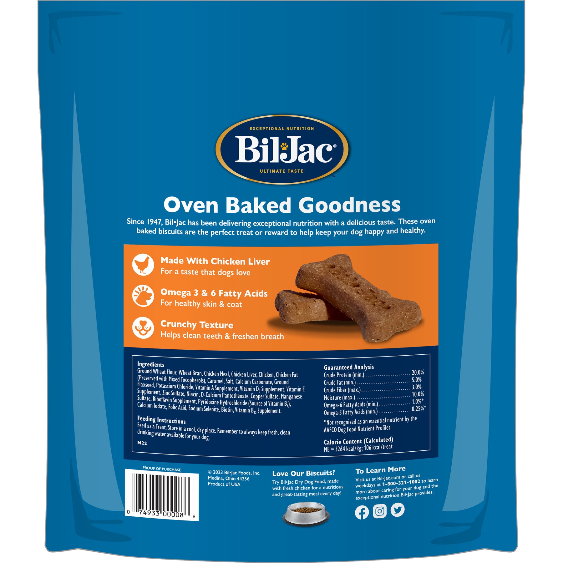 Bil-Jac - Large Biscuits Dog Treats