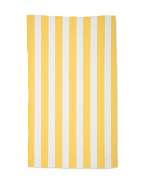 Geometry - Tea Towel Summer Bold Yellow