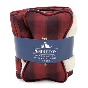 Carolina Pet - Pendleton Pet Throw & Toy Set