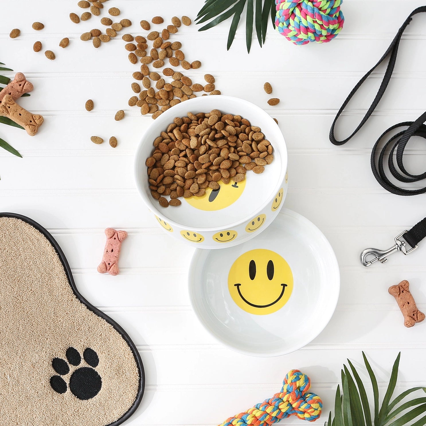 Bone Dry - Smiley Face Large Pet Bowl