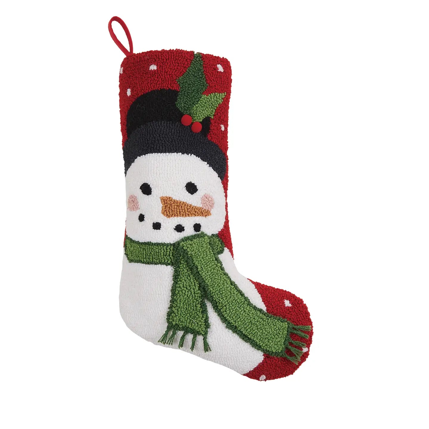 Stocking Snowman w/ Pom