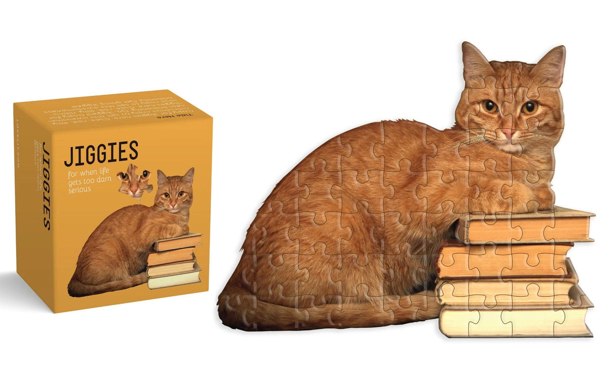 Cat Reader Jiggie Puzzle