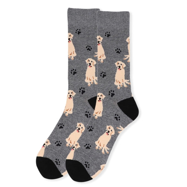 Selini New York - Men's Golden Retriever Socks