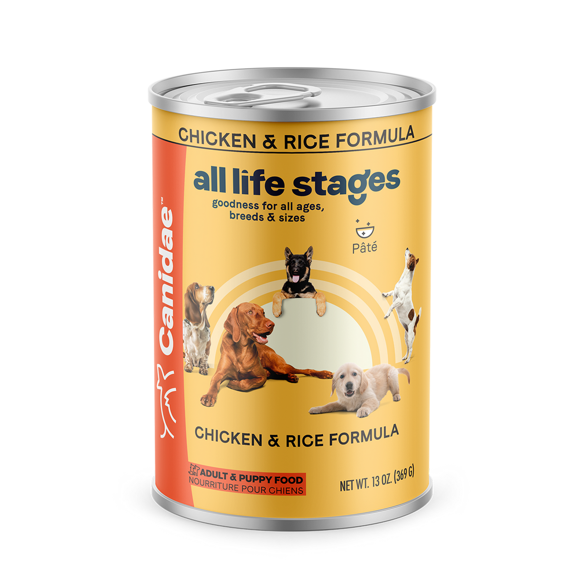 Canidae - All Dog Breeds, All Life Stages Chicken & Rice Formula Canned Dog Food