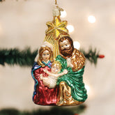 Old World Christmas - Holy Family With Star Ornament