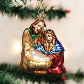 Old World Christmas - Holy Family Ornament