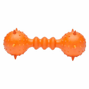 Natural Rubber Dog Chew Spiky Hammer Balls Toy