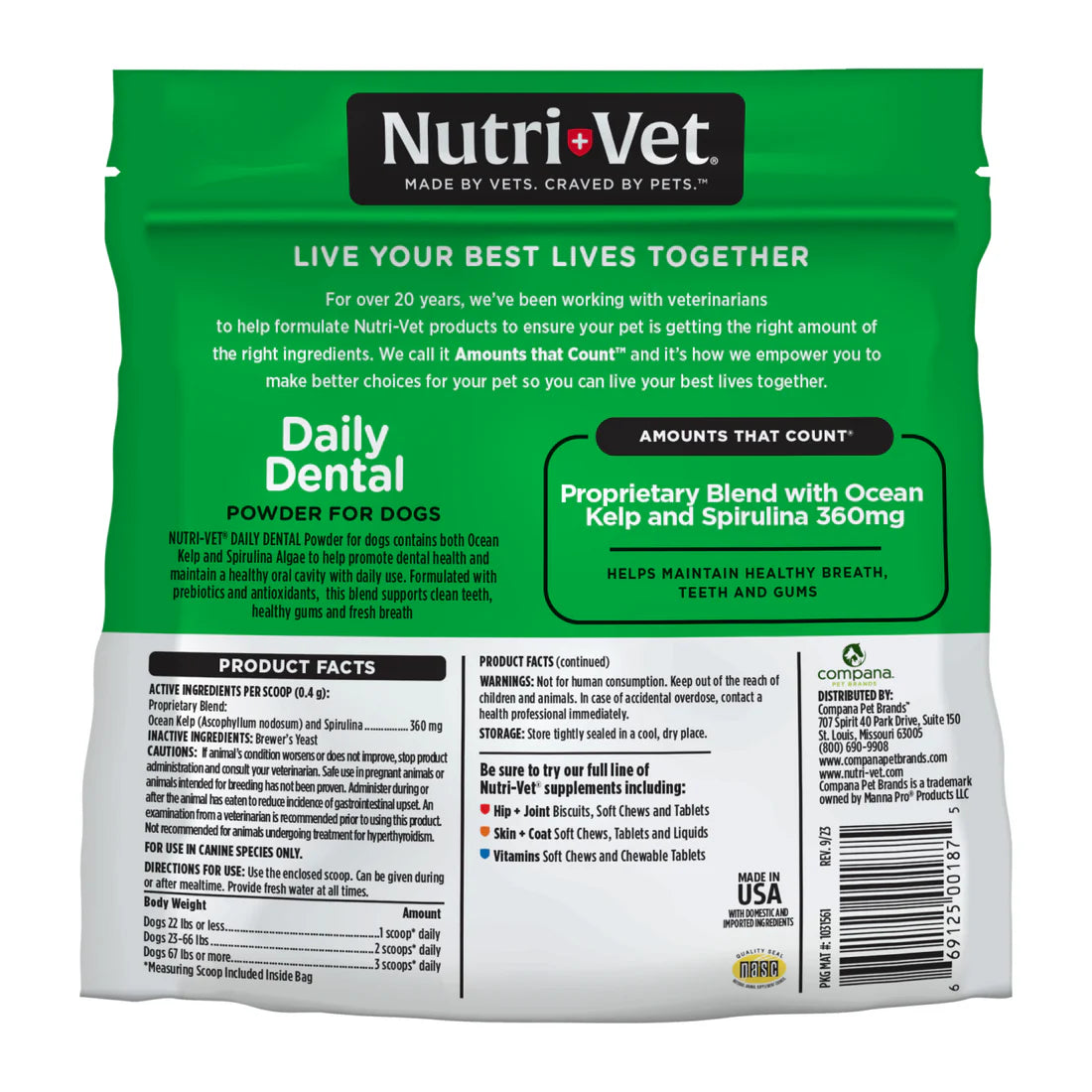 Daily Dental Powder for Dogs