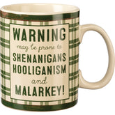 Primitives by Kathy - Mug Shenanigans Hooliganism & Malarkey