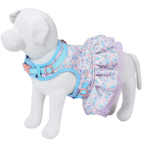 Lavender | Made Well Floral Print Dog Dress Harness