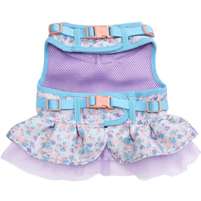 Lavender | Made Well Floral Print Dog Dress Harness