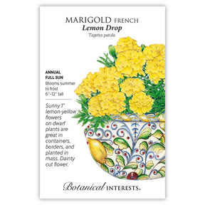 Marigold French Lemon Drop Seeds