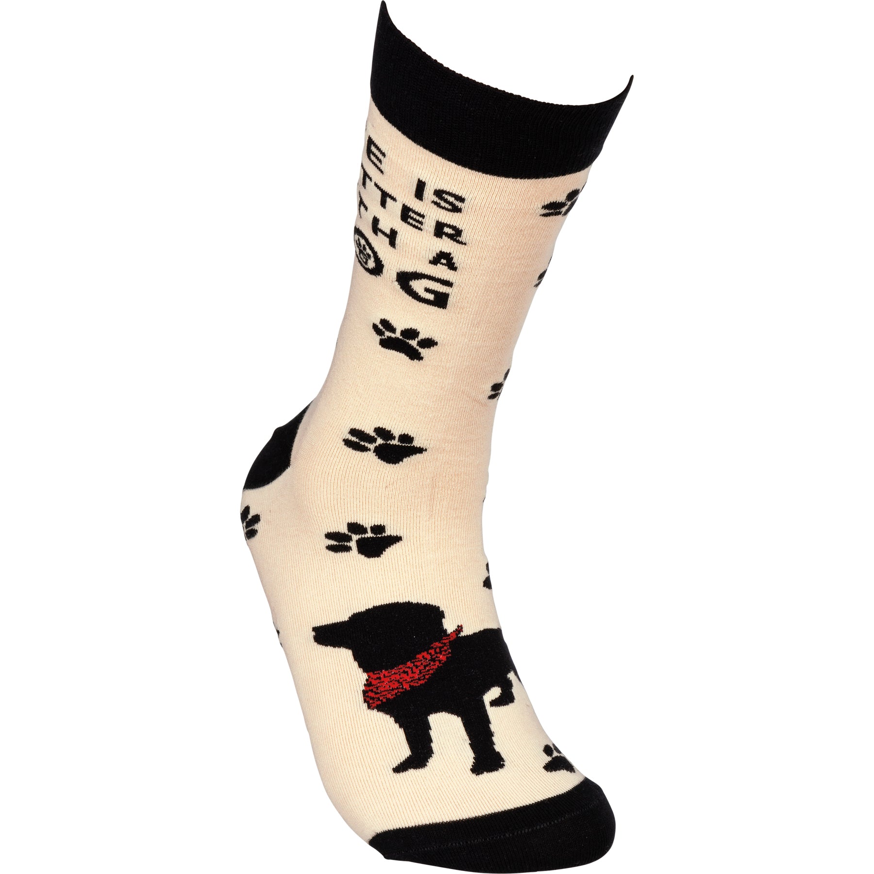 Primitives by Kathy - Socks Life is Better with a Dog