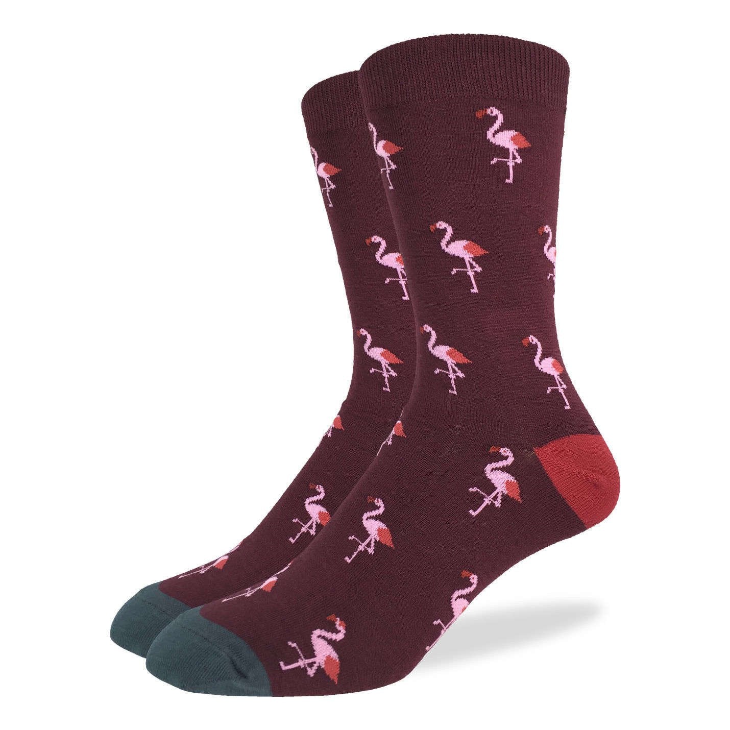 Good Luck Sock - Pink Flamingo