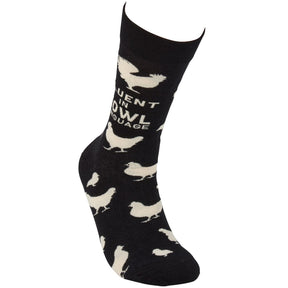 Primitives by Kathy - Socks Fluent in Fowl Language