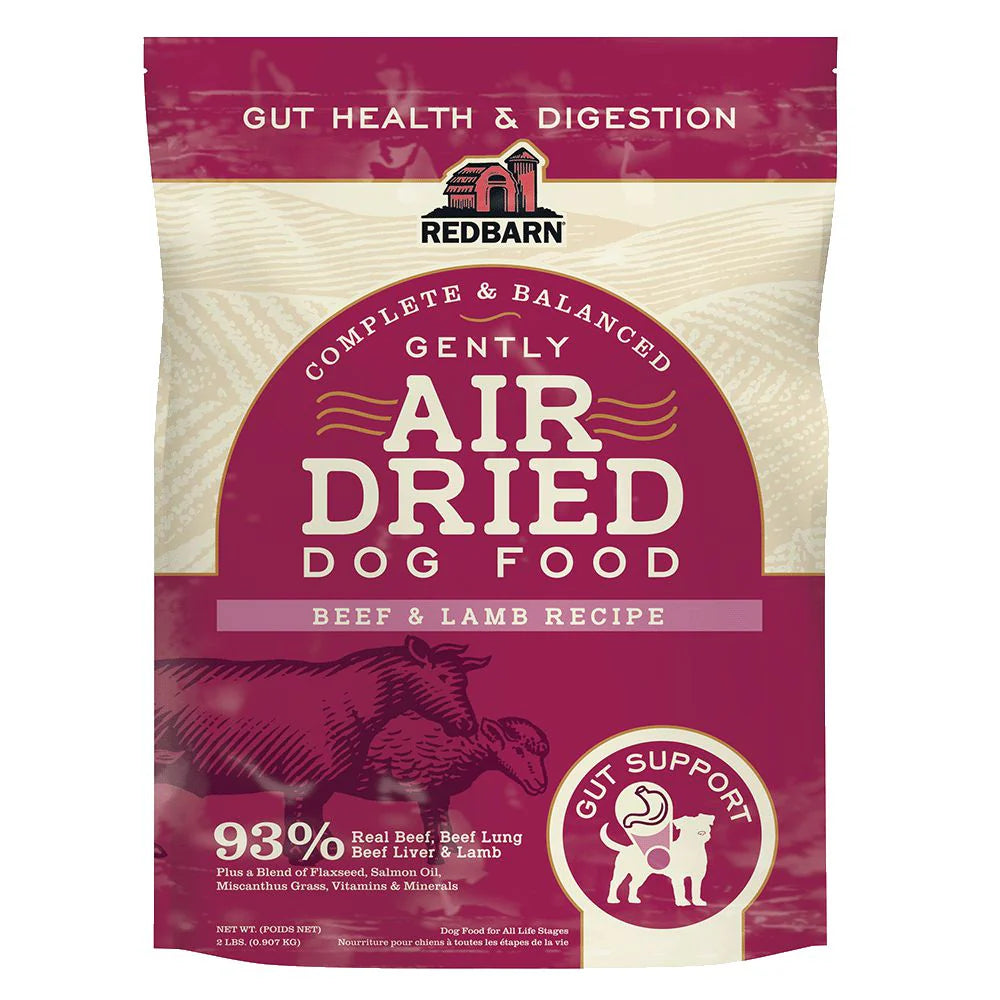 Redbarn - Air Dried Gut Support Beef & Lamb Dog Food Can