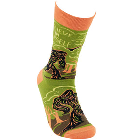 Primitives by Kathy - Socks Believe in Yourself