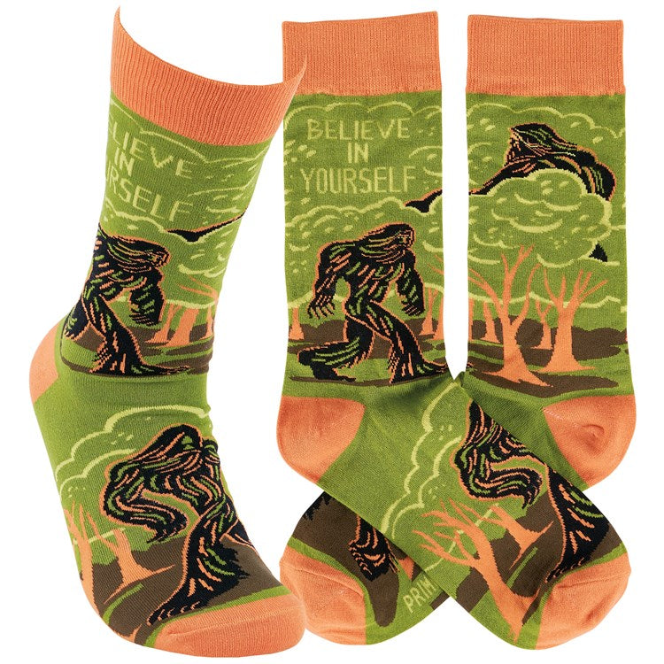 Primitives by Kathy - Socks Believe in Yourself