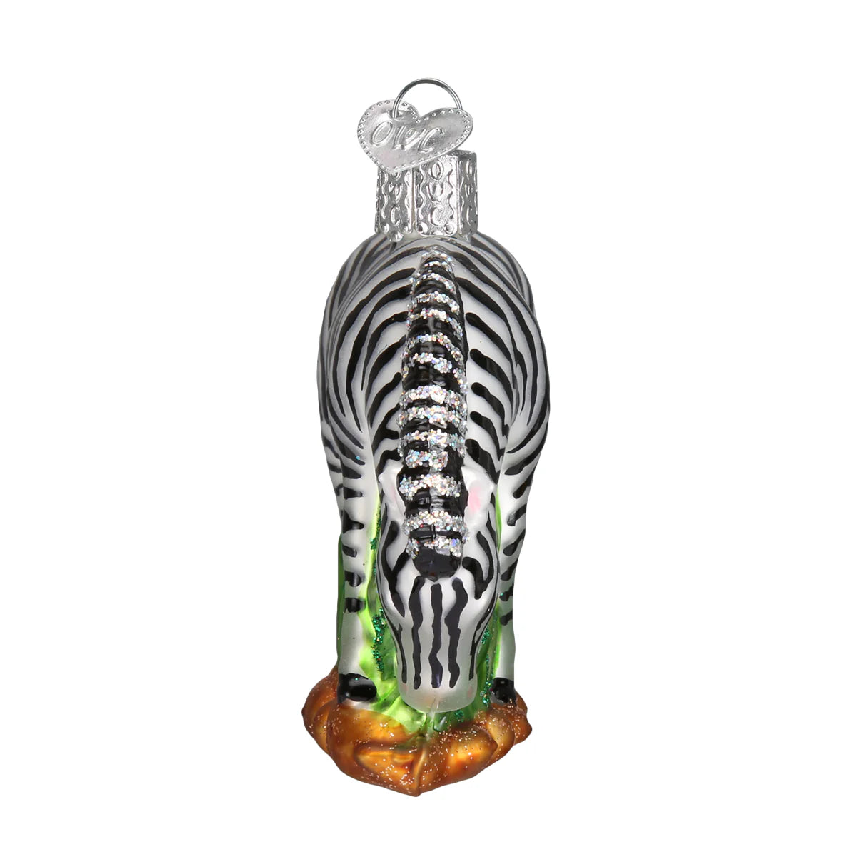 Old World Christmas - Zebra Ornament