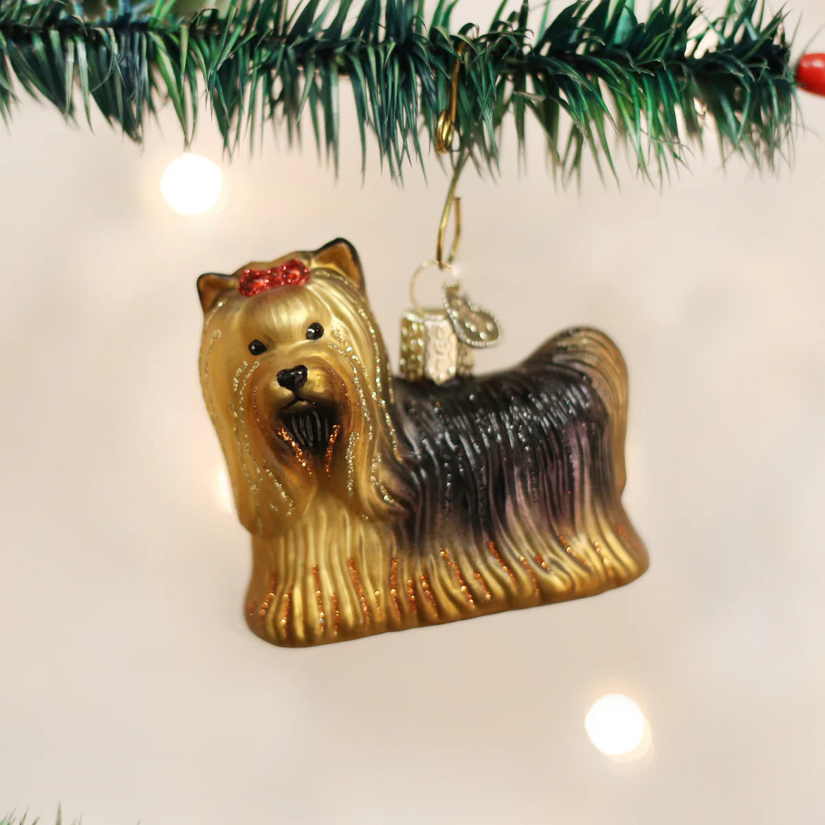 Old World Christmas - Yorkie Ornament