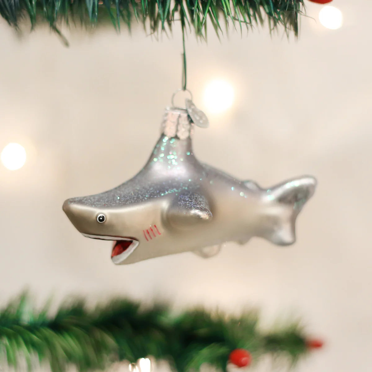 Old World Christmas - Shark Ornament