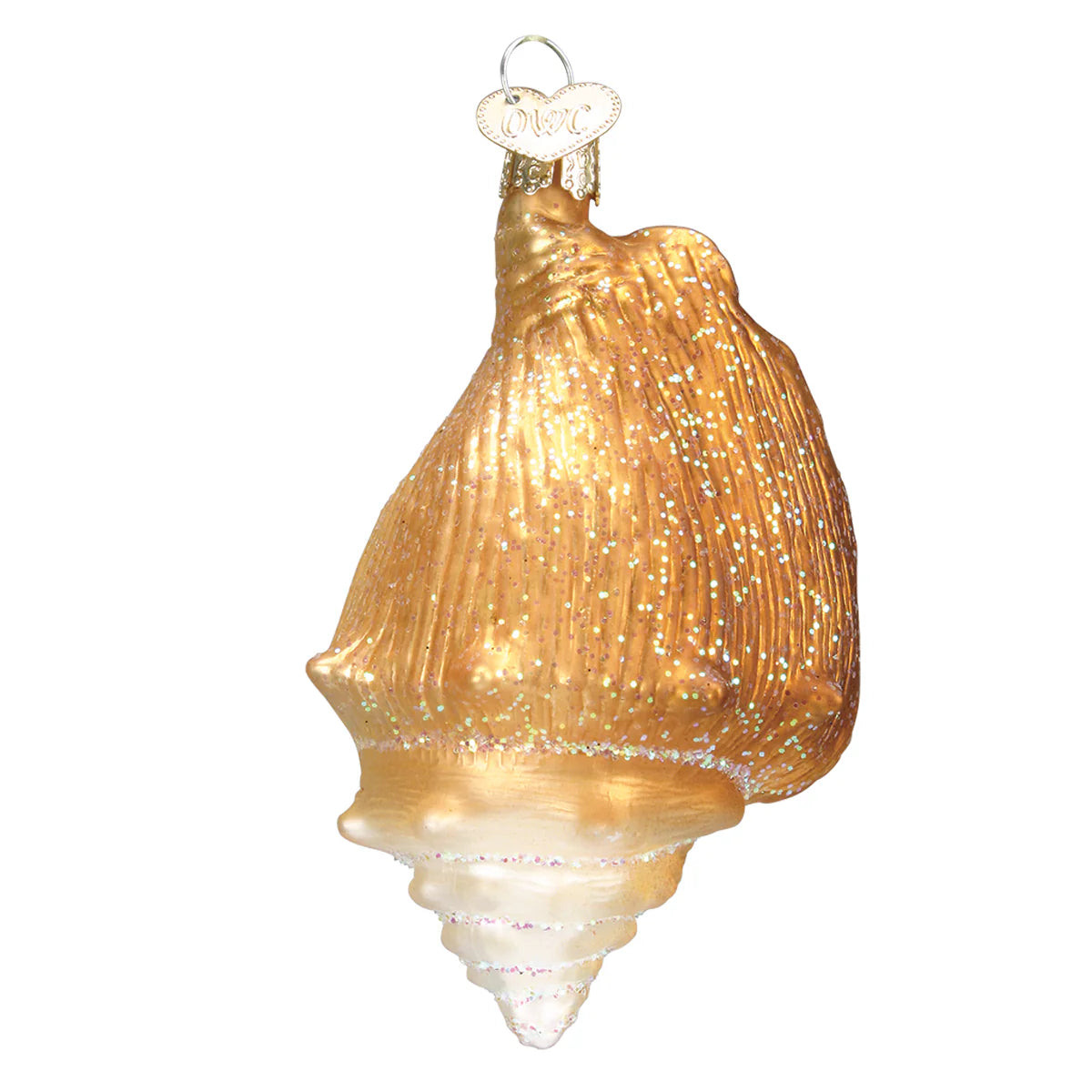 Old World Christmas - Golden Seashell Ornament