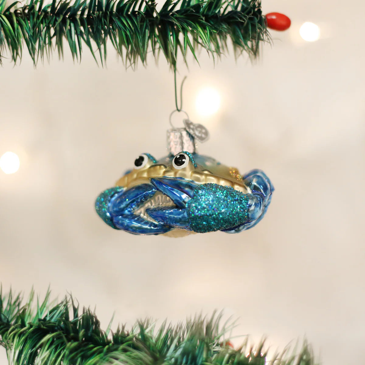 Old World Christmas - Blue Crab Ornament