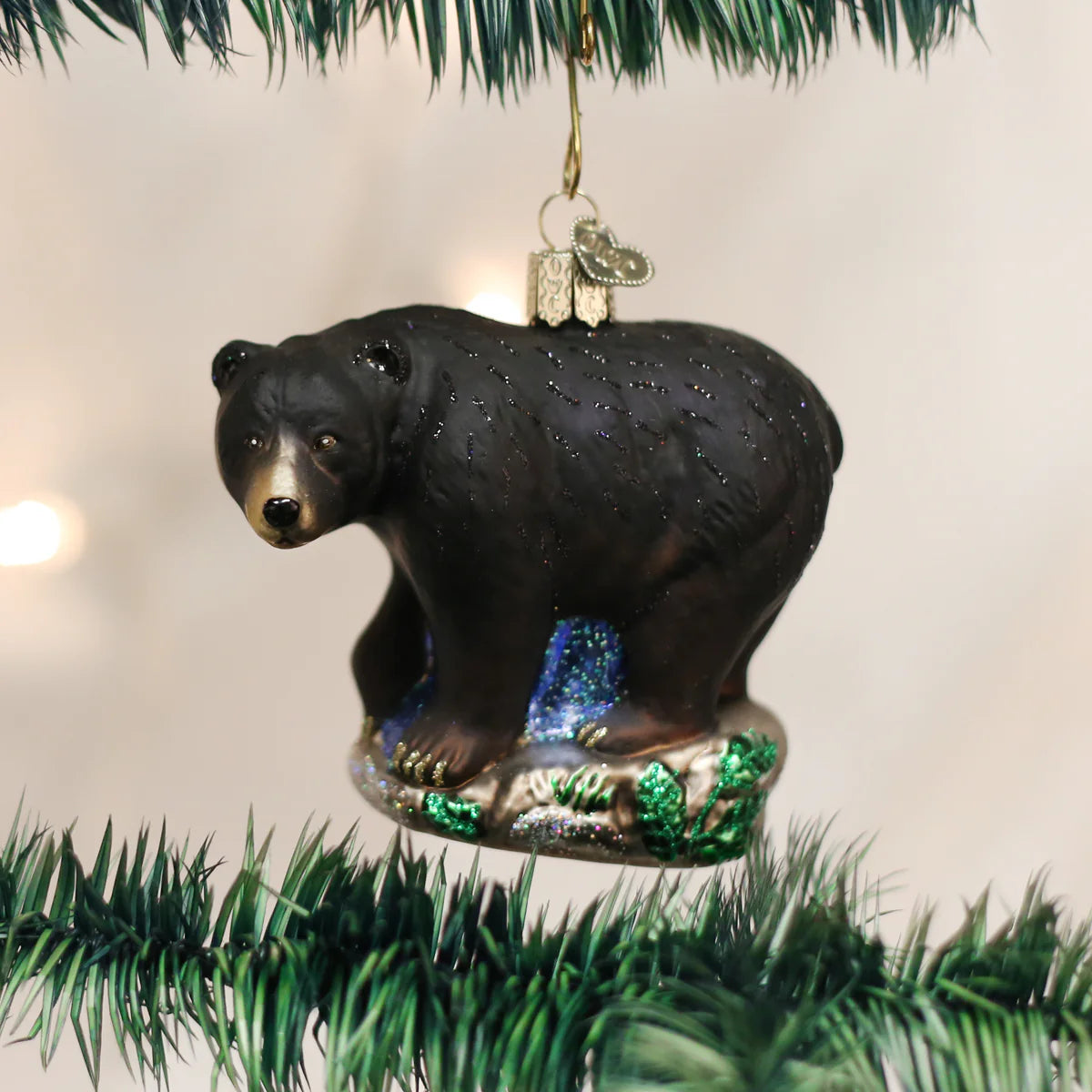 Old World Christmas - Black Bear Ornament