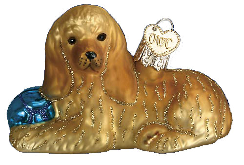 Old World Christmas - Cocker Spaniel Ornament