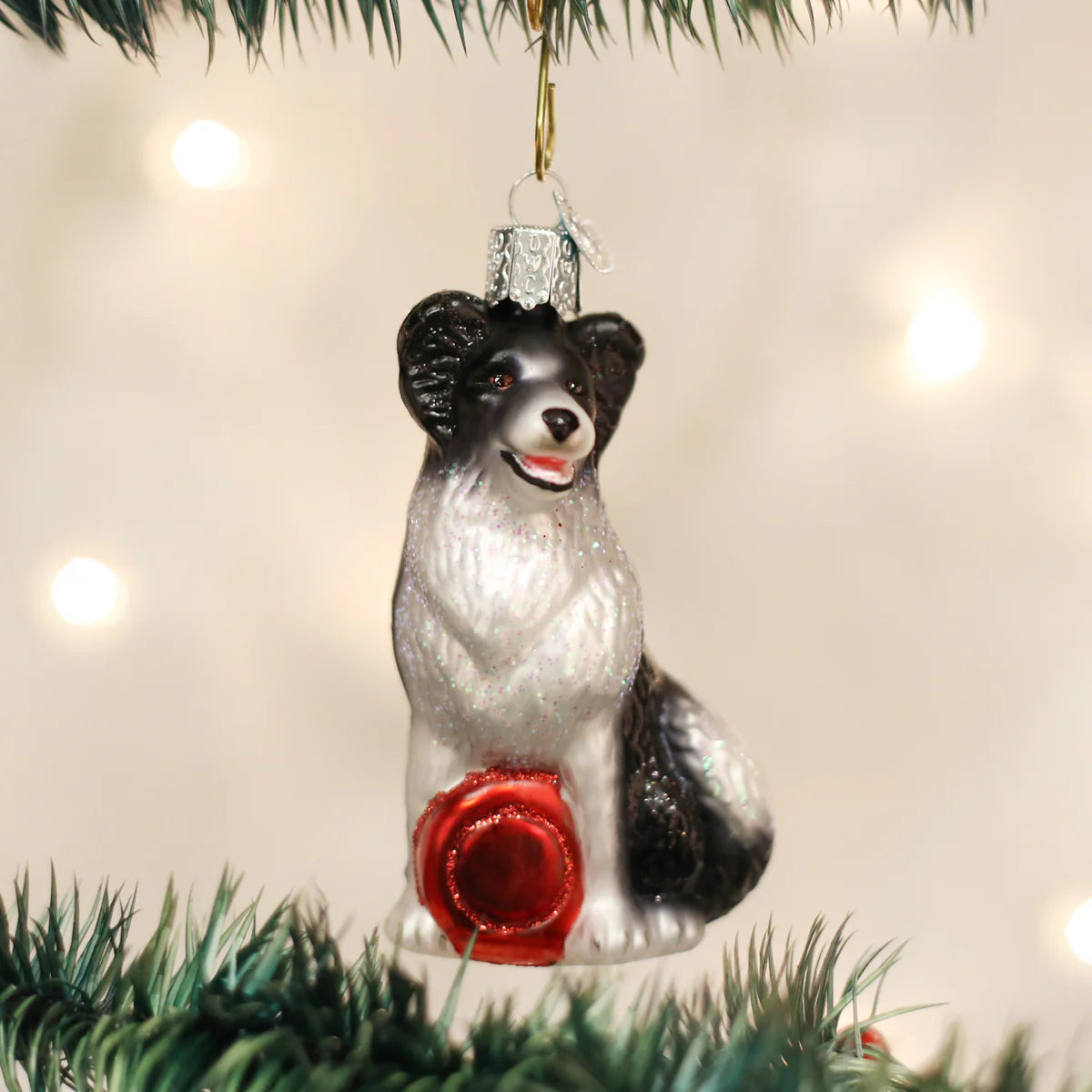 Old World Christmas - Border Collie Ornament