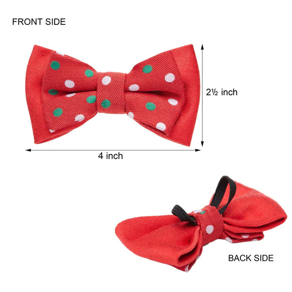 Polka Dot | Luxurious Christmas Festival Dog Collar