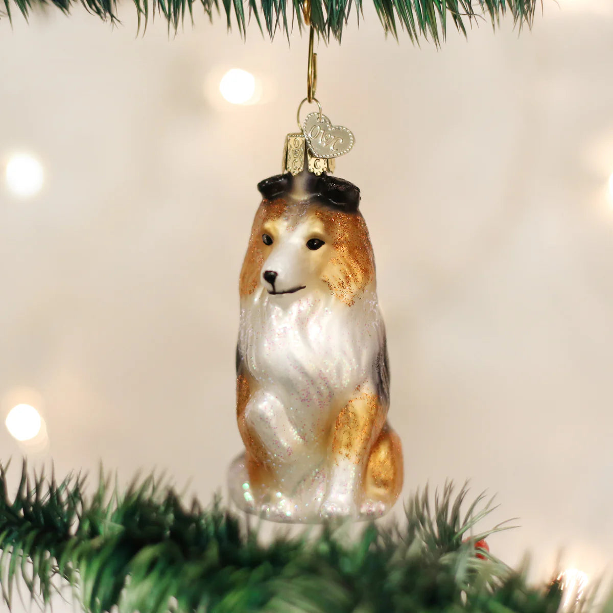 Old World Christmas - Sheltie Ornament