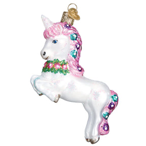 Old World Christmas - Prancing Unicorn Ornament