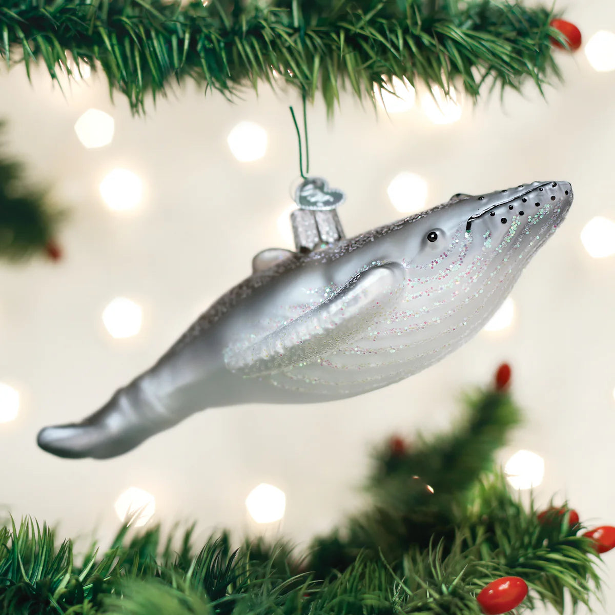 Old World Christmas - Humpback Whale Ornament