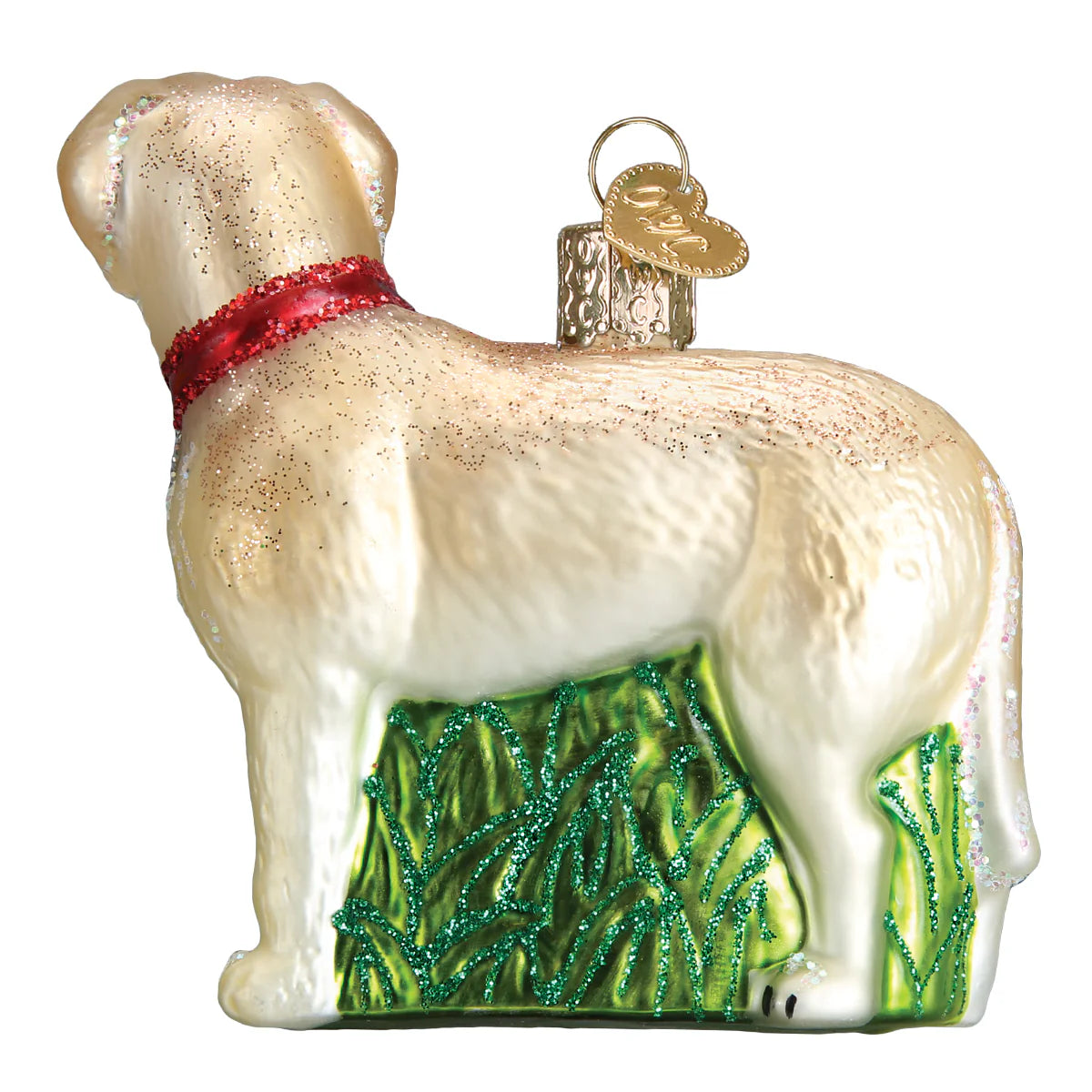 Old World Christmas - Standing Yellow Lab Ornament