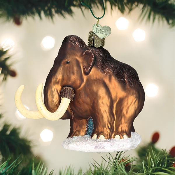 Old World Christmas - Woolly Mammoth Ornament