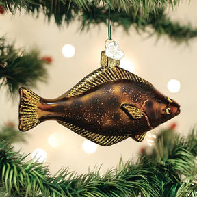 Old World Christmas - Pacific Halibut Ornament