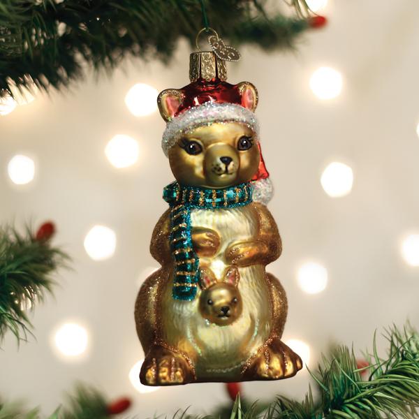 Old World Christmas - Christmas Kangaroo Ornament