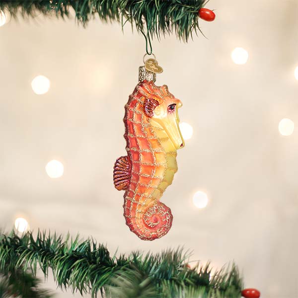 Old World Christmas - Sea Horse Ornament