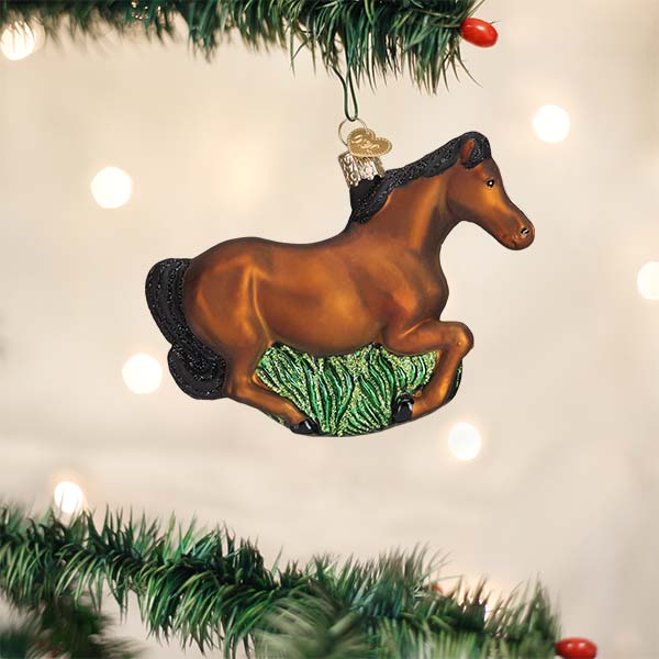 Old World Christmas - Mustang Ornament Assorted