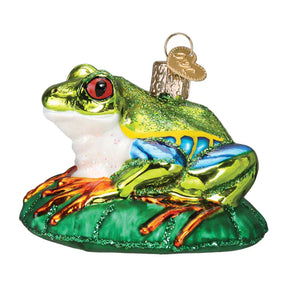 Old World Christmas - Red-eyed Tree Frog Ornament