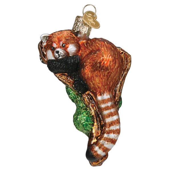 Old World Christmas - Red Panda Ornament