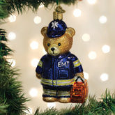 Old World Christmas - EMT Teddy Bear Ornament