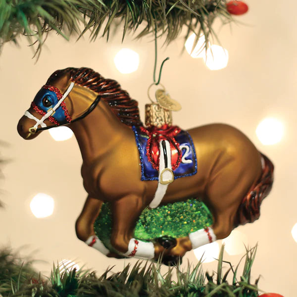 Old World Christmas - Race Horse Ornament