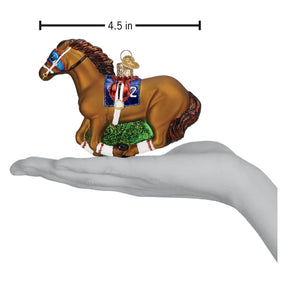 Old World Christmas - Race Horse Ornament