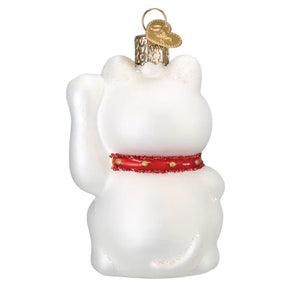 Old World Christmas - Lucky Cat Ornament