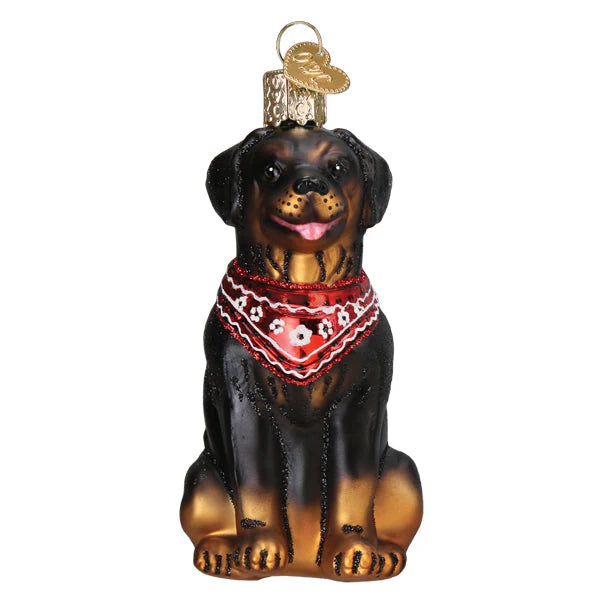 Old World Christmas - Rottweiler Ornament